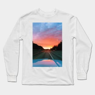 Aesthetic Sunset Long Sleeve T-Shirt